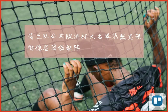 荷兰队公布欧洲杯大名单范戴克领衔德容因伤缺阵